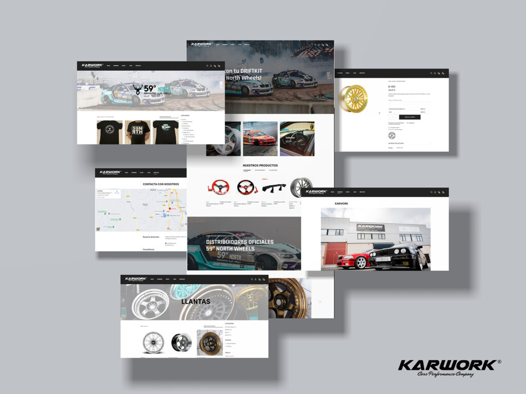 Diseño tienda online coches Navarra