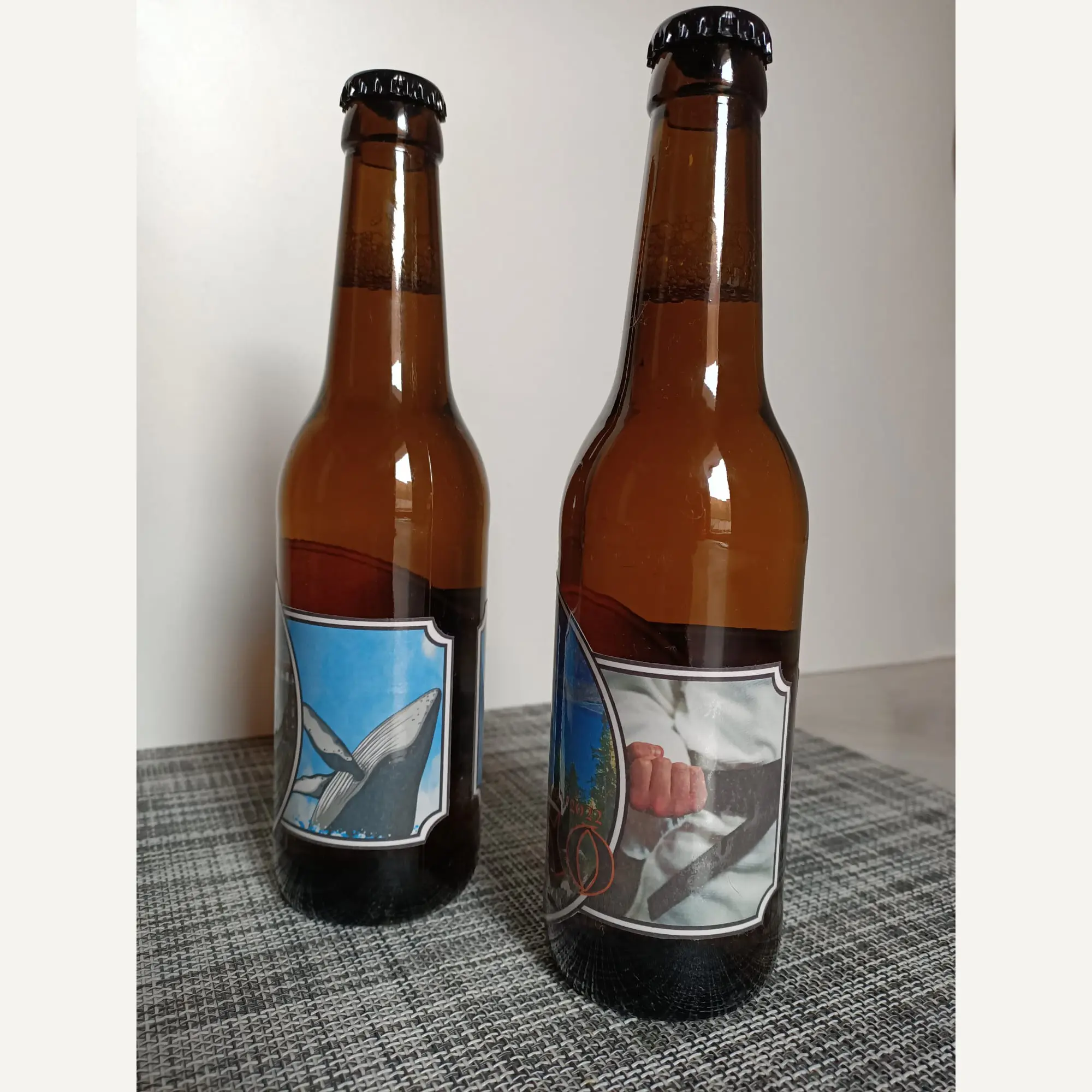 Diseño de etiquetas de cerveza para cumpleaños